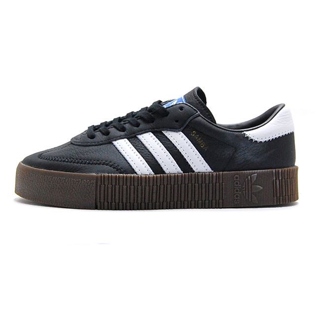 Adidas Samba, белый, черный, кожа, женские