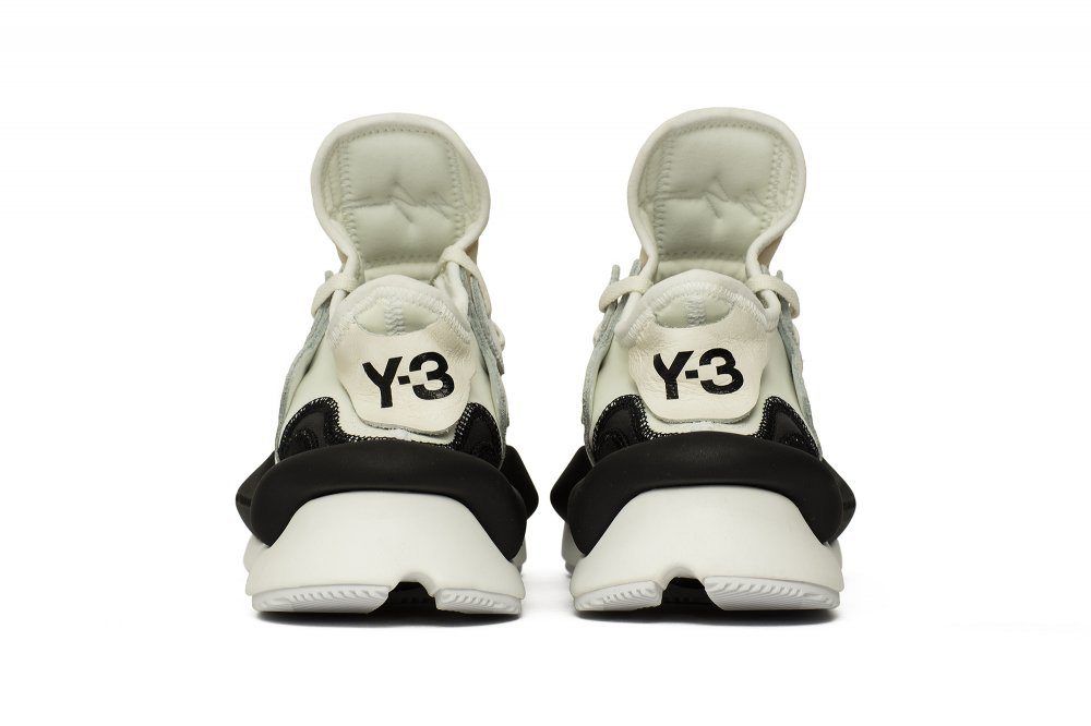 Adidas Y-3, белый, черный, кожа, мужские