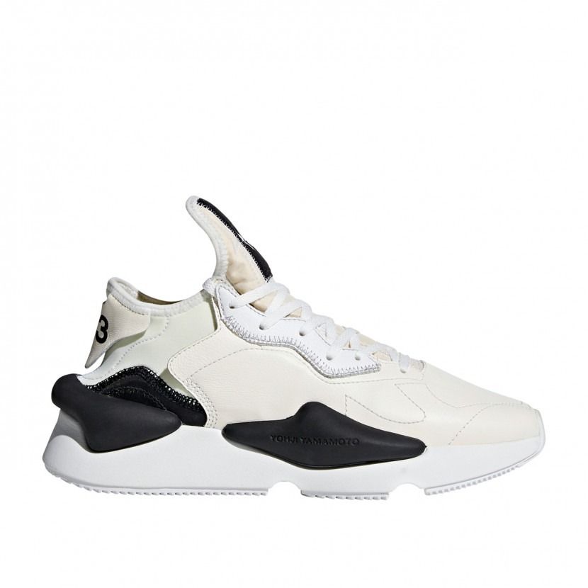 Adidas Y-3, белый, черный, кожа, мужские