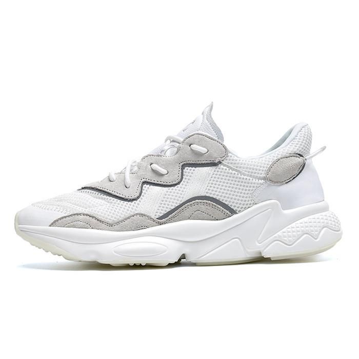 Adidas Ozweego Raf Simons x, белые, замша, текстиль, полиуретан