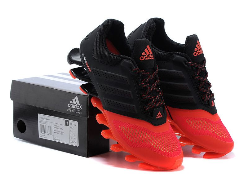 Adidas Springblade оранжево-черные (40-45)