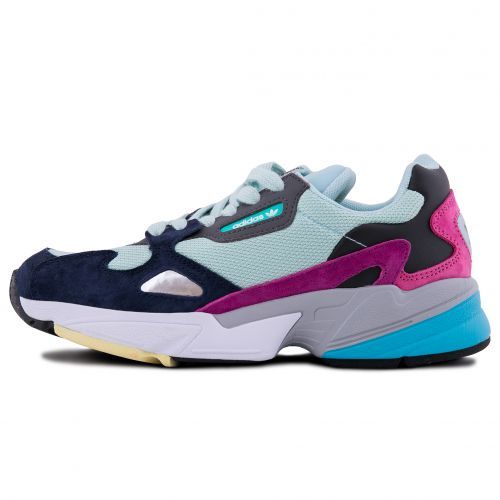 Adidas Falcon, разноцветный, нейлон, замша, женские