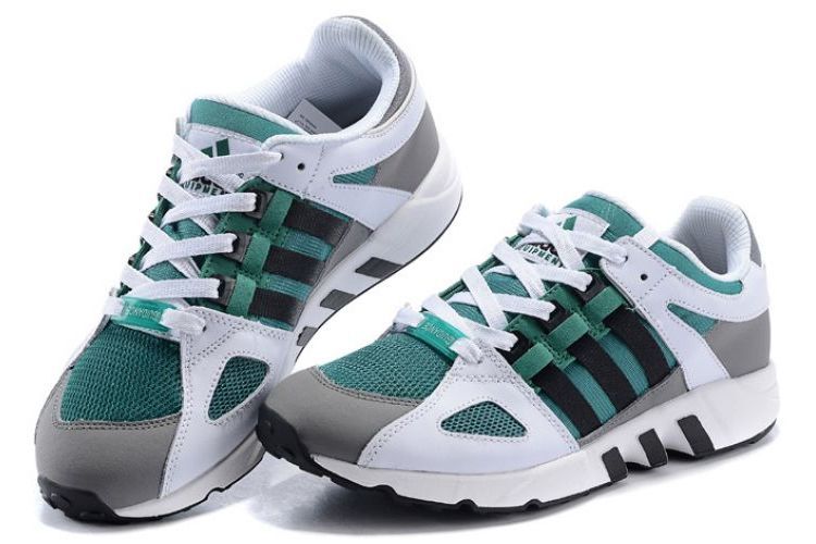 Adidas Equipment Guidance 93 белые с зеленым (40-44)