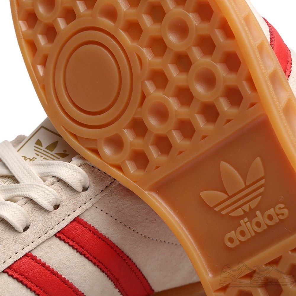 Adidas Hamburg белые с красным (40-44)