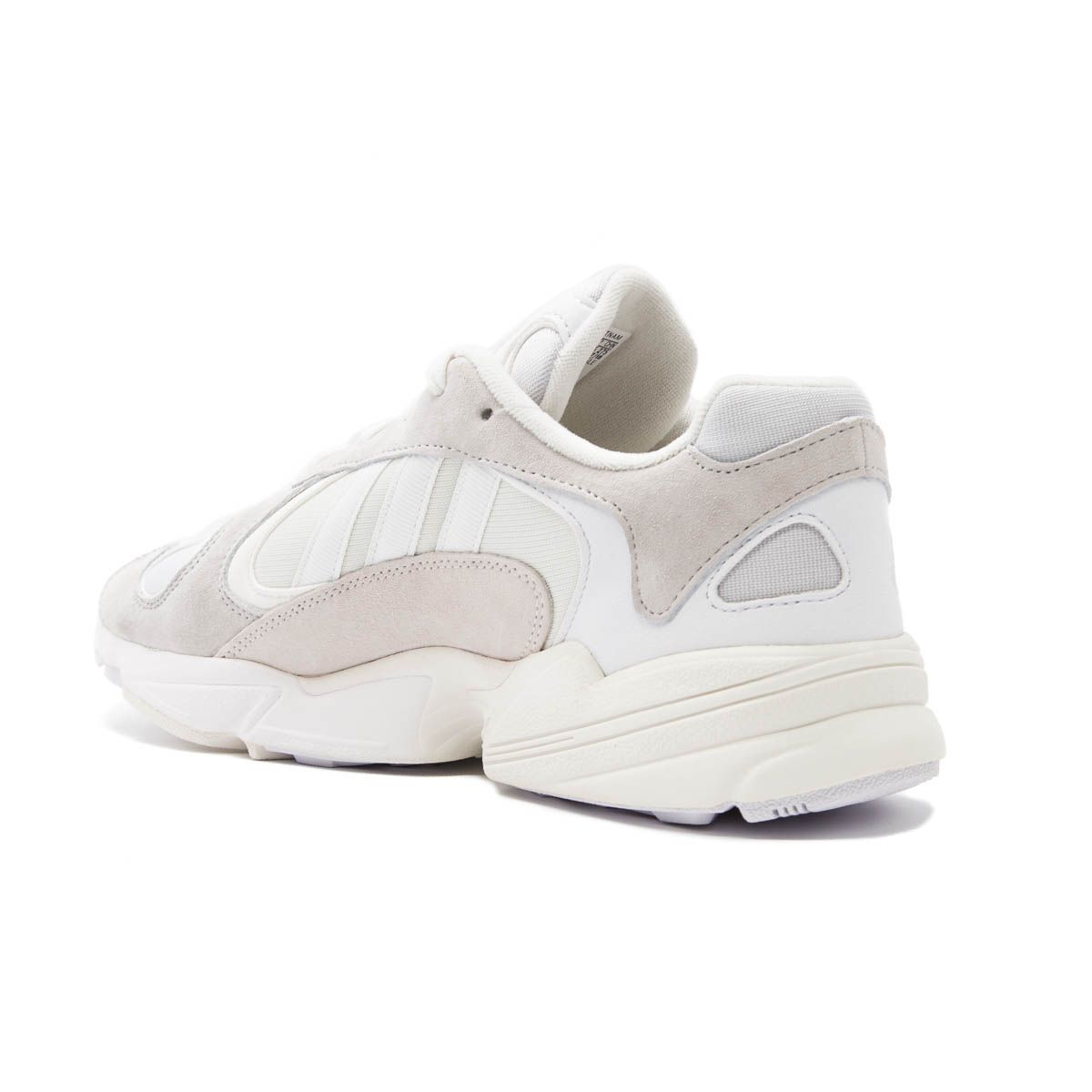 Adidas Yung-1 White, белые, нейлон, замша, мужские, женские