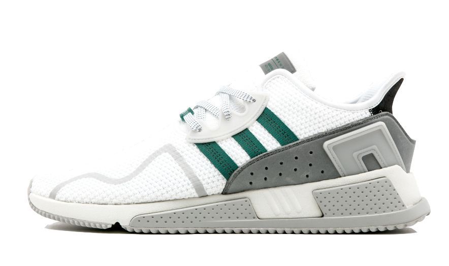 Adidas EQT Cushion ADV белые с серым и зеленым (40-44)