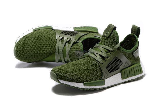 Adidas NMD XR1 зеленые