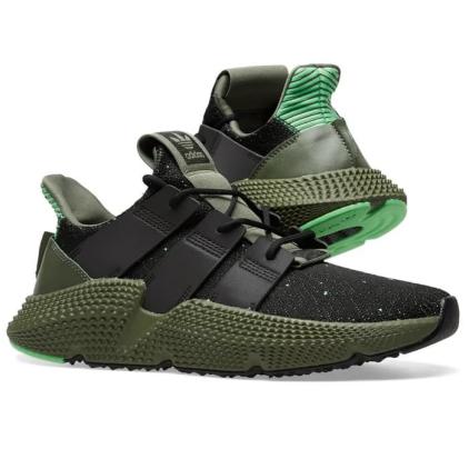 Adidas Prophere, черный, зеленый, текстиль, мужские