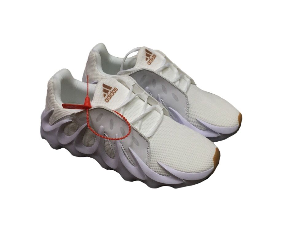 Adidas Yeezy Boost 451 White, белые, текстиль, нейлон, мужские, женские