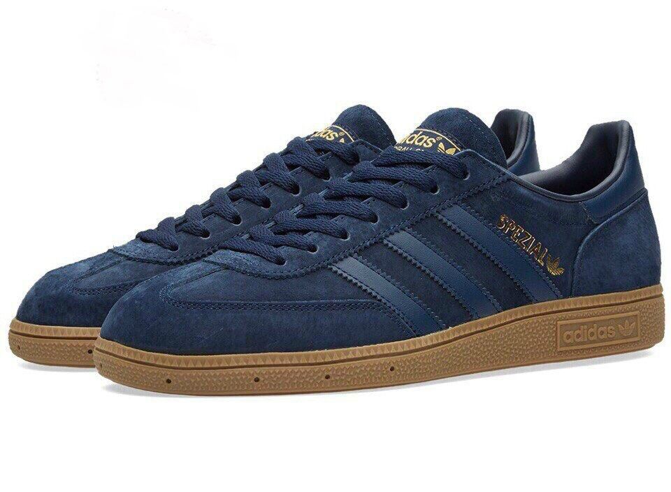 Кроссовки Adidas Spezial темно синие мужские