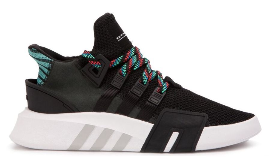 Adidas EQT Bask черные с белым (40-44)