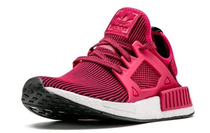 Adidas NMD XR1 Primeknit бордовые