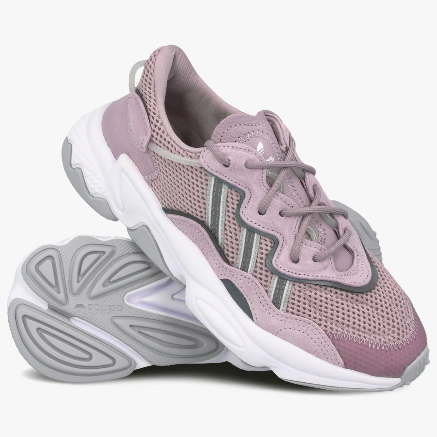 Adidas Ozweego Raf Simons x Purple, фиолетовые, замша, текстиль , нейлон, женские