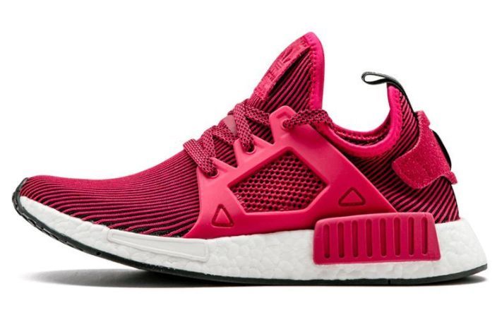 Adidas NMD XR1 Primeknit бордовые
