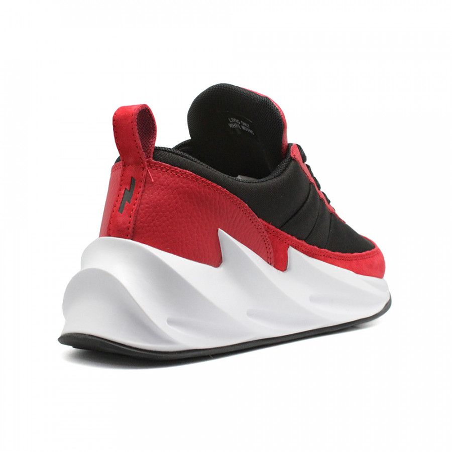Adidas Sharks Red/Black, черный, красный, нейлон, кожа, мужские, женские