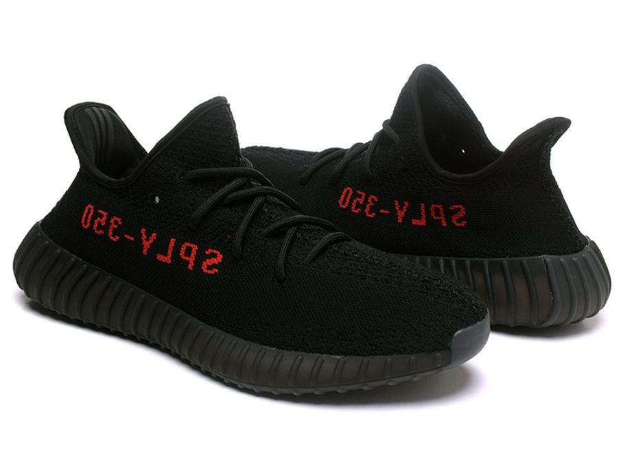 Adidas Yeezy Boost 350 V2, черные, текстиль, нейлон, мужские, женские