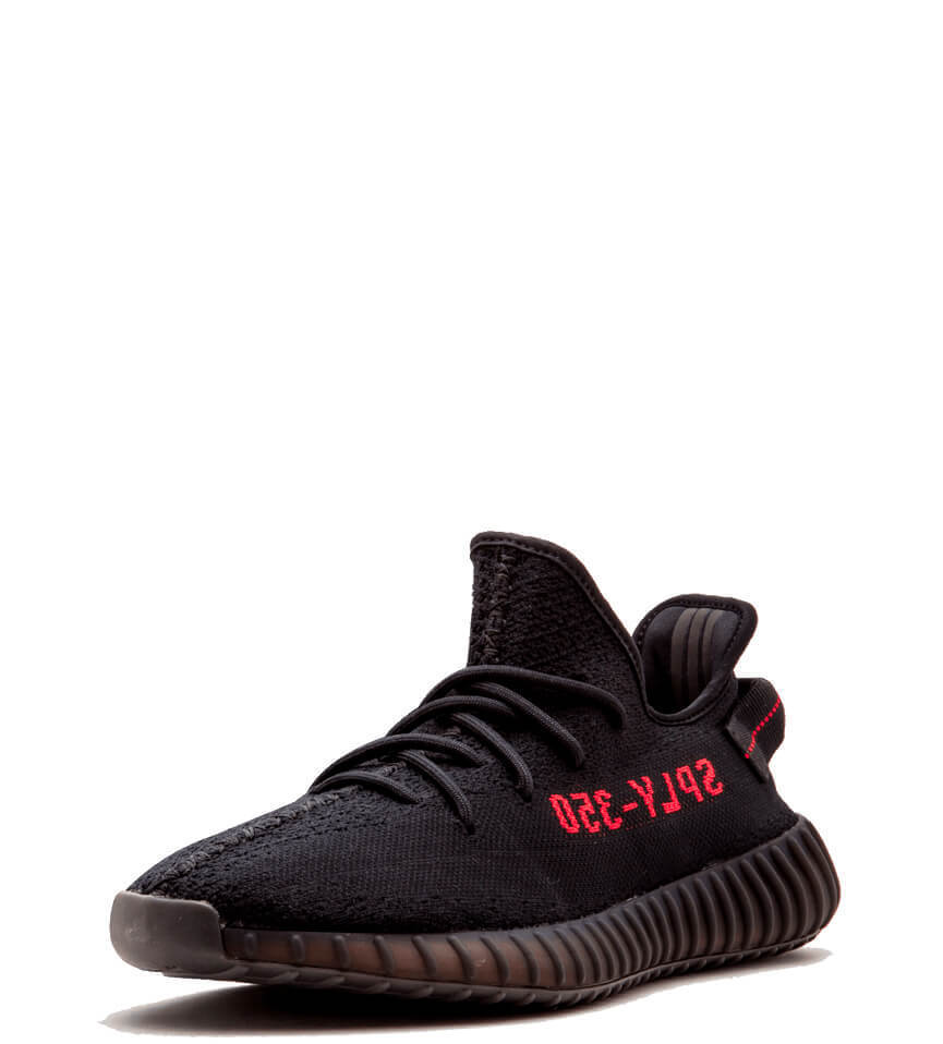 Adidas Yeezy Boost 350 V2 Black Red (Non-Reflective)