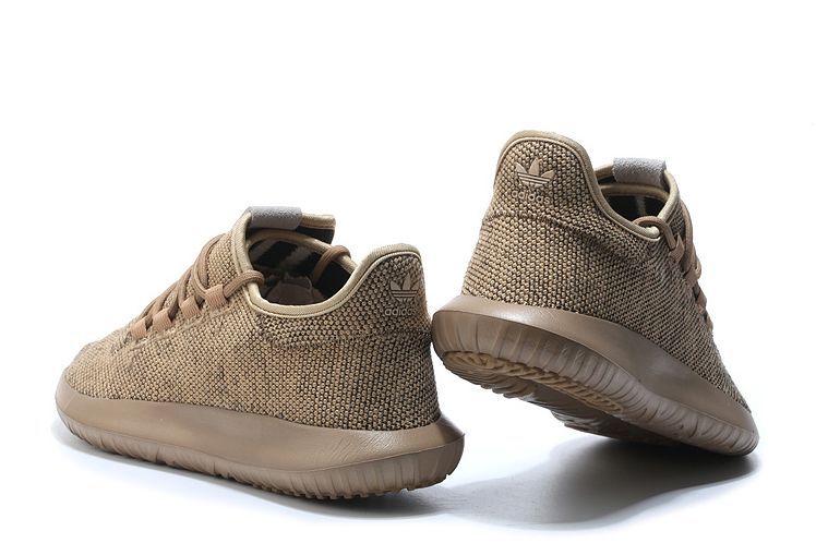 Adidas Tubular Shadow Knit, коричневые, текстиль, мужские, женские