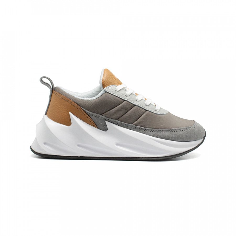 Adidas Sharks Grey, серые, нейлон, кожа, мужские, женские