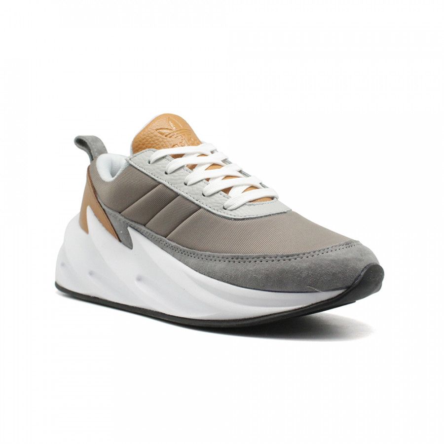 Adidas Sharks Grey/Brown, серый, коричневый, нейлон, кожа, мужские, женские