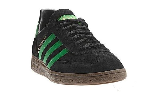 Adidas Spezial, черный, зеленый, замша, мужские, женские