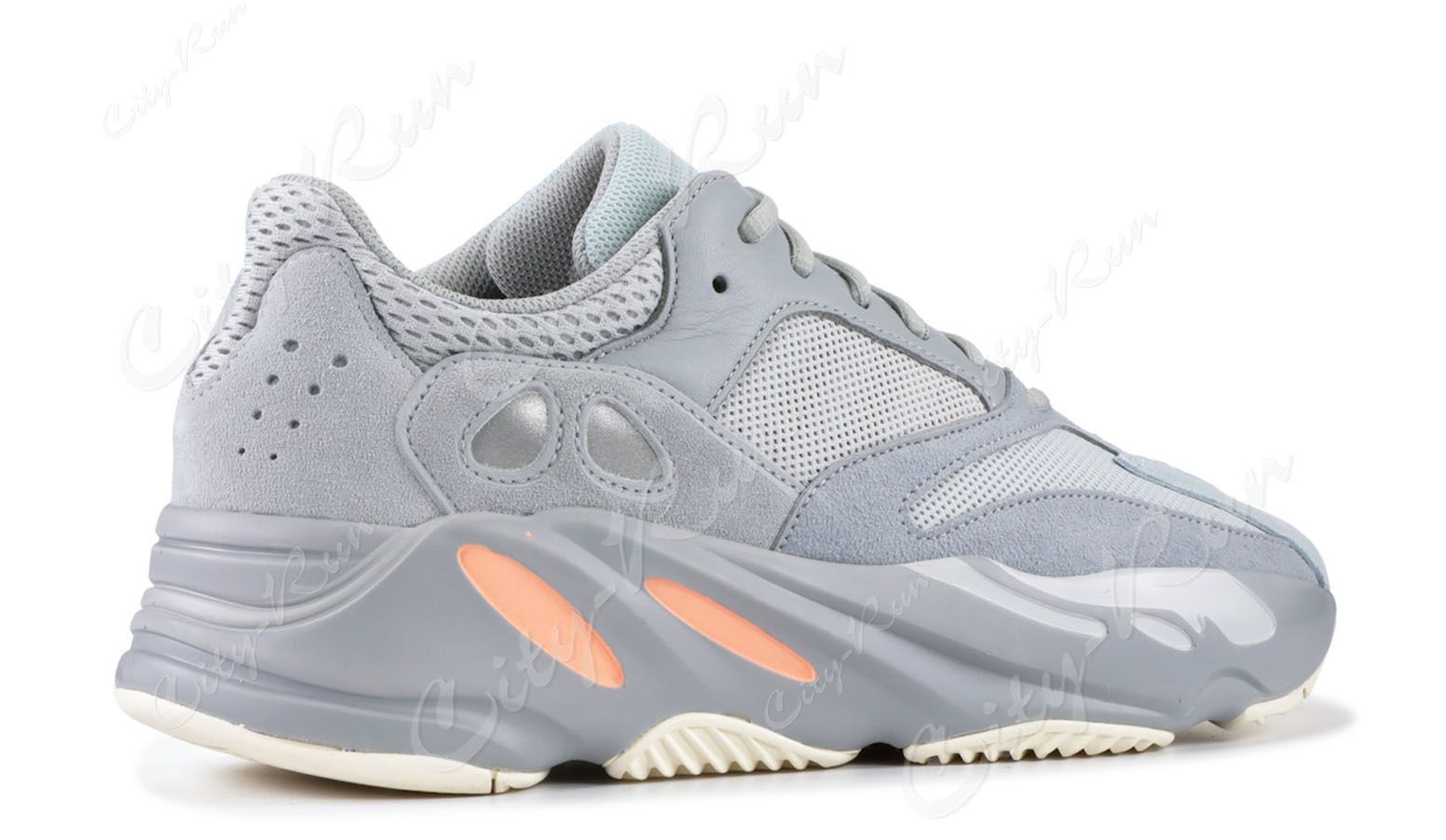 Adidas Yeezy Boost 700 V2 Grey/Blue, серый, синий, замша, текстиль, мужские, женские