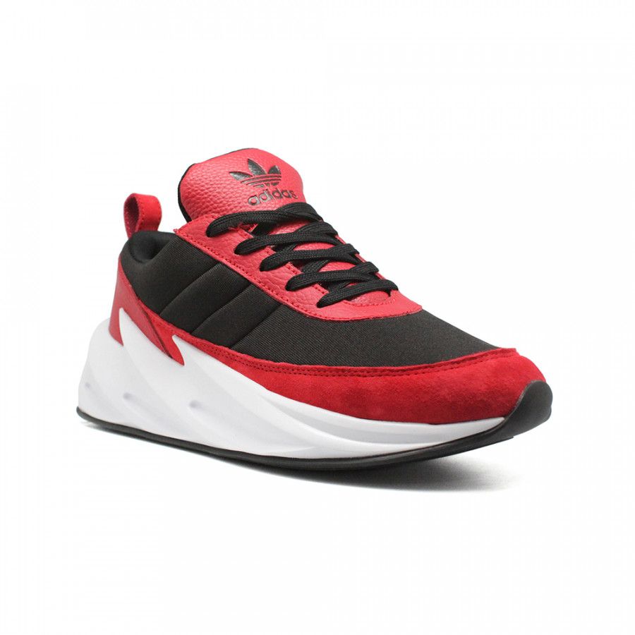 Adidas Sharks Red/Black, черный, красный, нейлон, кожа, мужские, женские