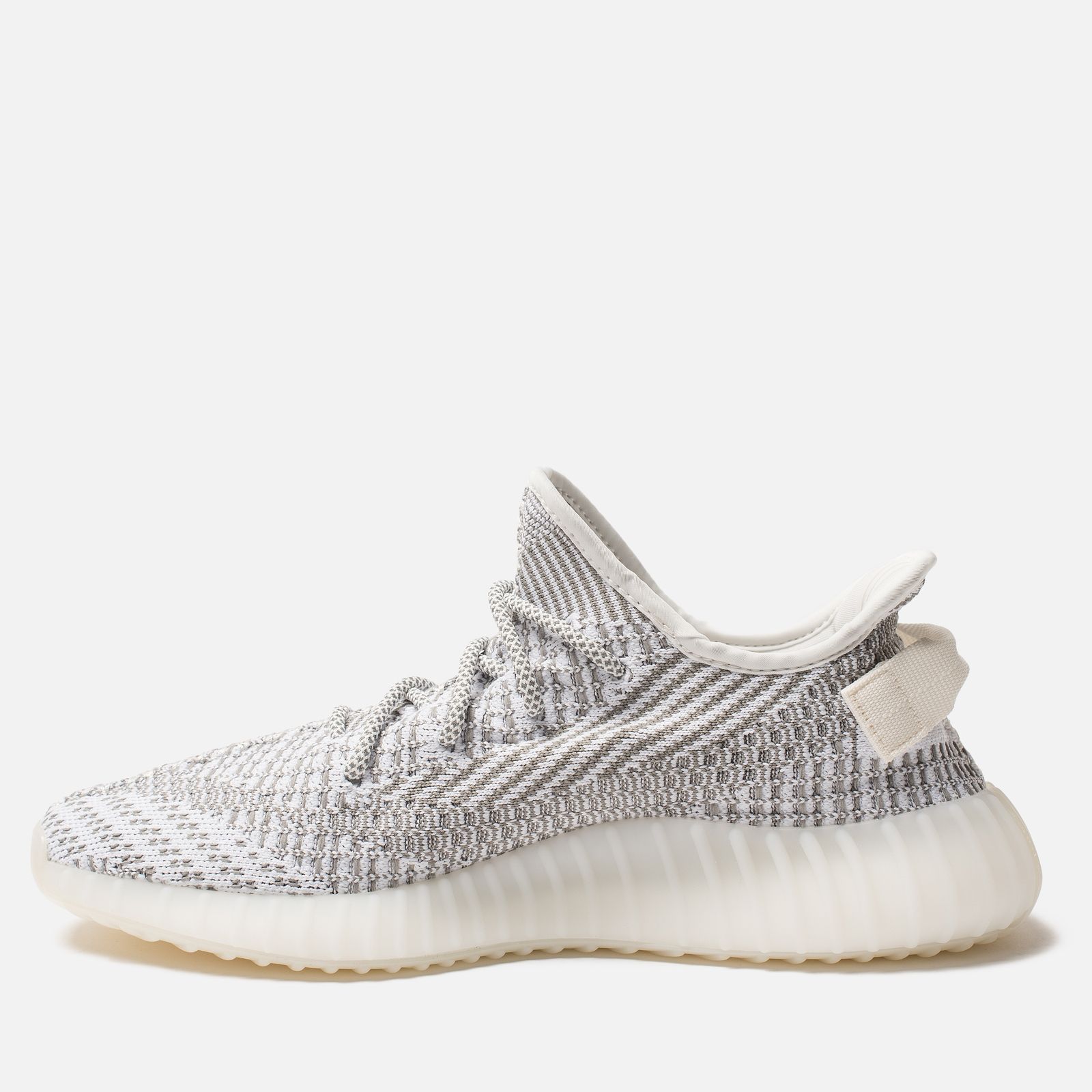 Adidas Yeezy Boost 350 Static Grey, серые, текстиль, нейлон, мужские, женские