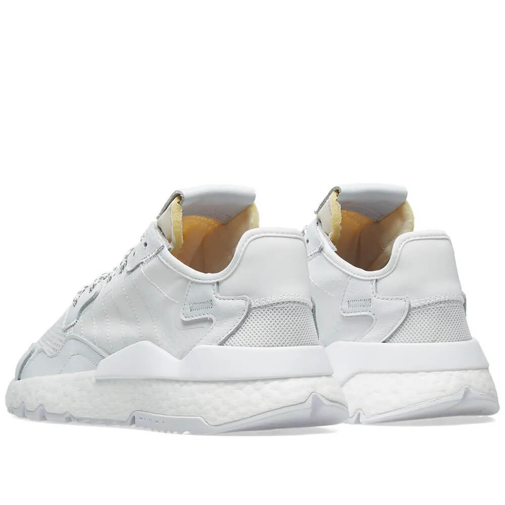 Adidas Nite Jogger, белые, нейлон, текстиль, мужские