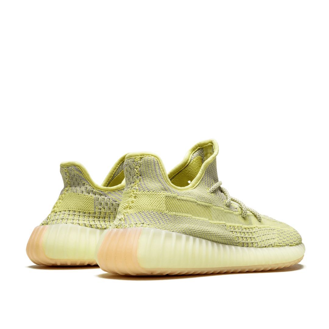 Adidas Yeezy Boost 350 Static Yellow, желтые, текстиль, мужские, женские