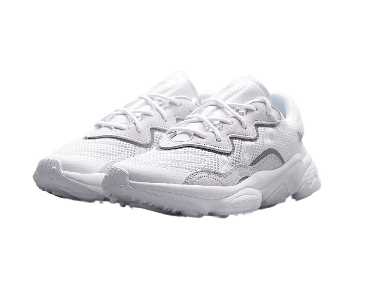 Adidas Ozweego Raf Simons x, белые, замша, текстиль, полиуретан