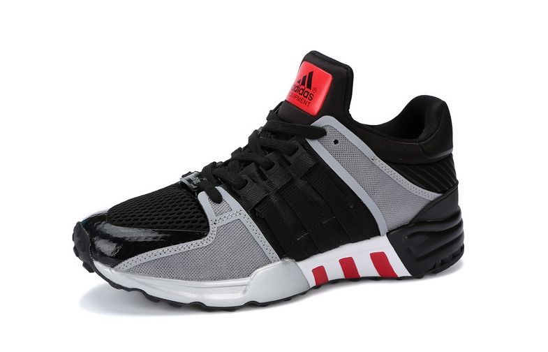 Adidas Equipment 93 Support "Running" черные с серым и красным (40-44)
