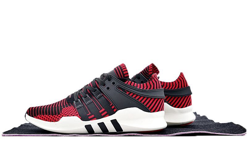 Adidas EQT Support ADV Primeknit красные с черным (39-43)