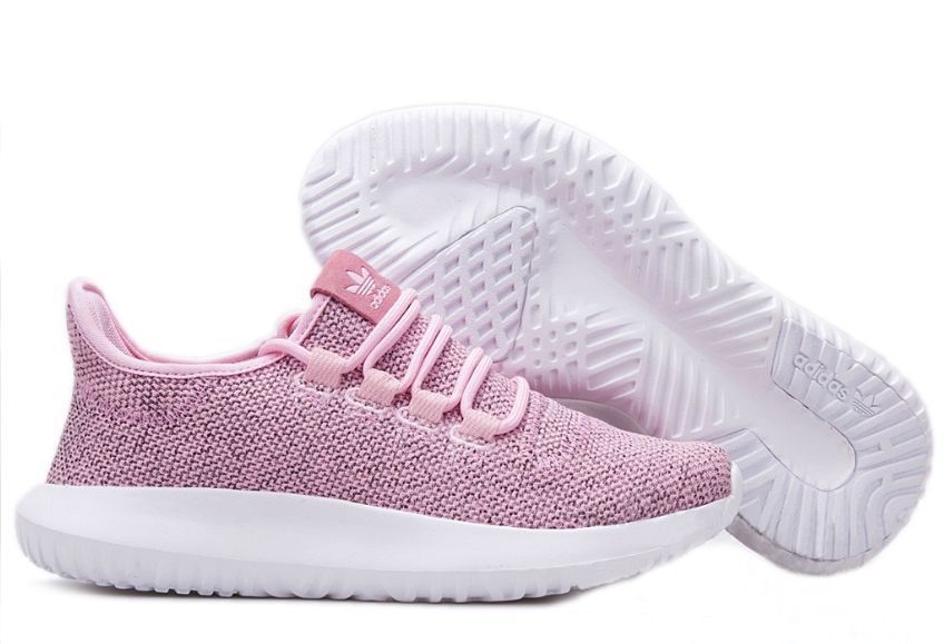 Adidas Tubular Shadow Knit, сиреневые, текстиль, женские