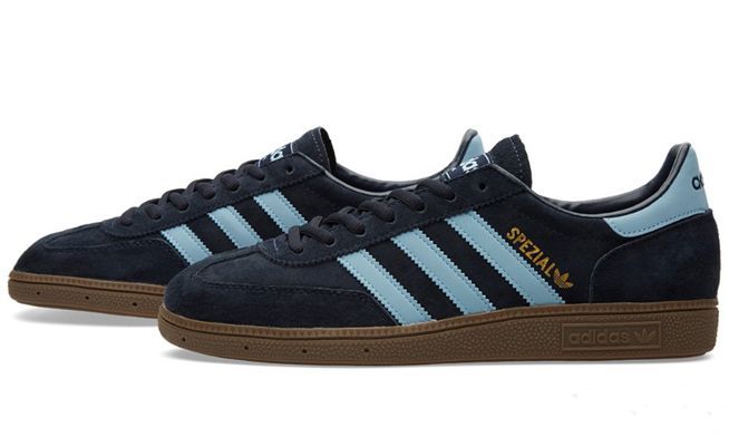 Adidas Spezial, синие, замша, мужские, женские
