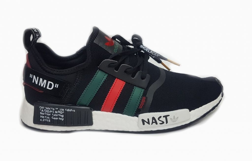 Adidas NMD R1 Black/Green/Red