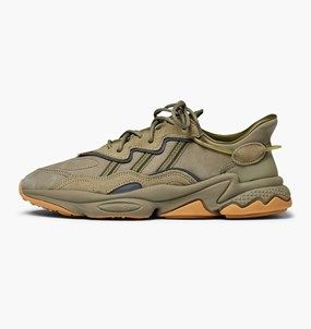 Adidas Ozweego Raf Simons x, коричневые, замша, мужские