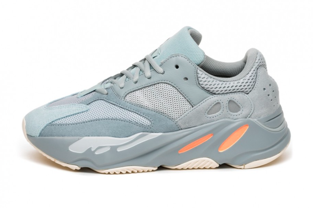 Adidas Yeezy Boost 700 V2 Grey/Blue, серый, синий, замша, текстиль, мужские, женские