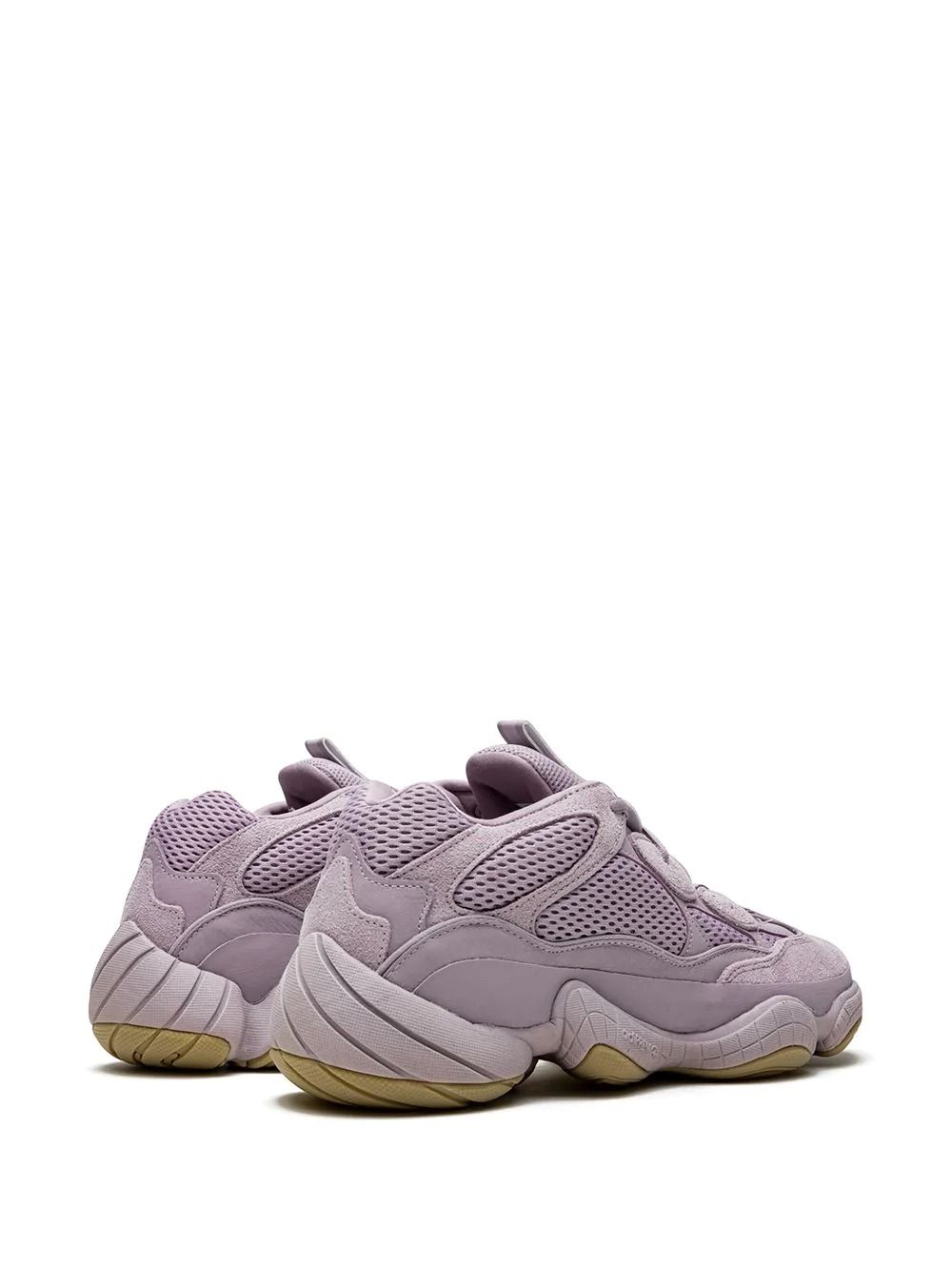 Adidas Yeezy Boost 500, фиолетовые, замша, женские
