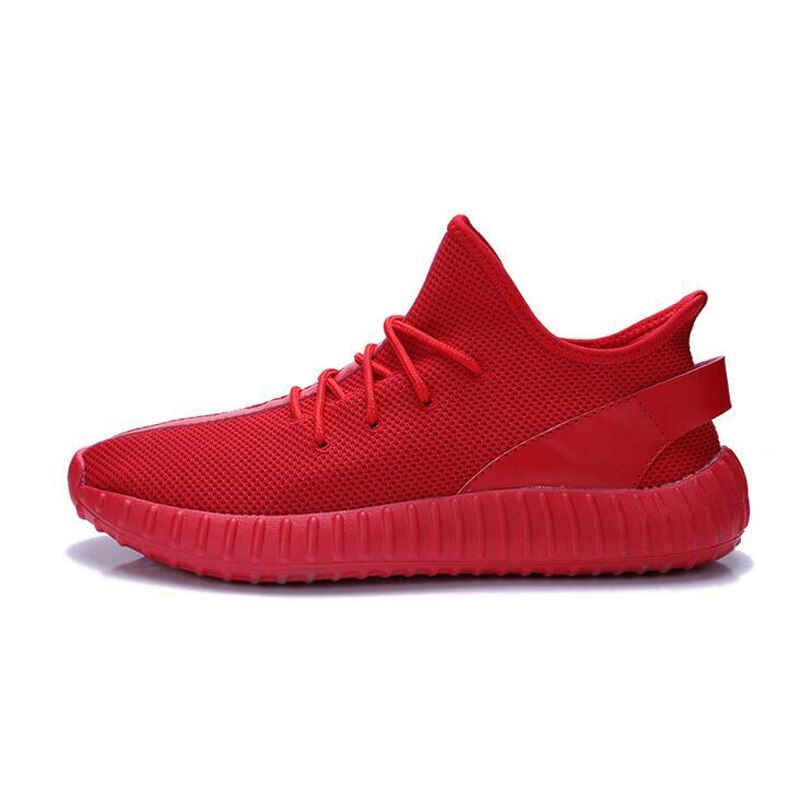 Adidas Yeezy Boost 350 V2 Static, красные, текстиль, мужские, женские
