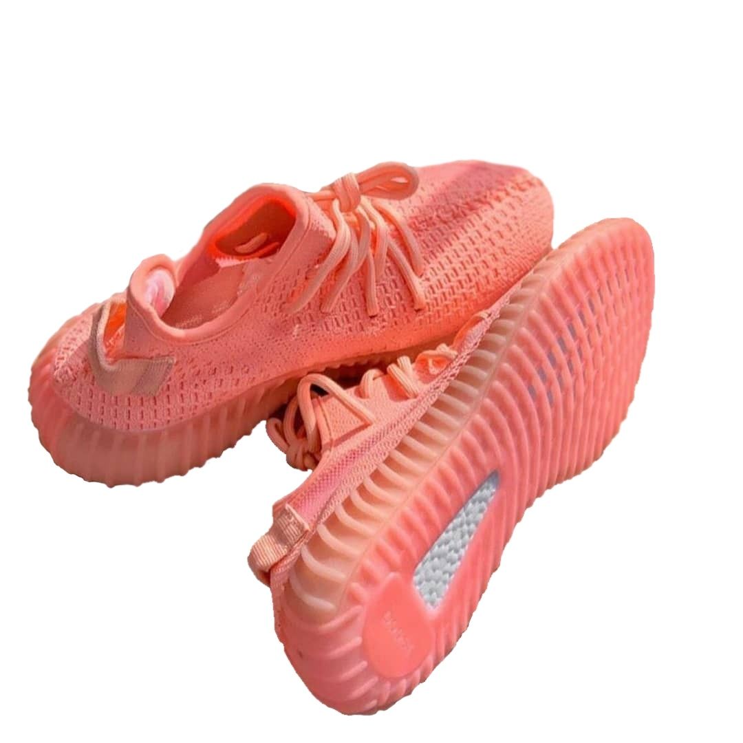 Adidas Yeezy Boost 350 V2 Static, розовые, текстиль, женские