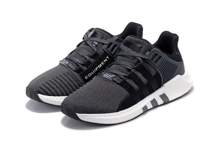 Adidas EQT Support 93-17 черные с серым (39-44)