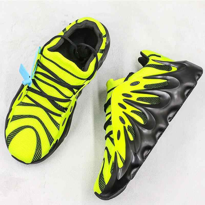 Adidas Yeezy Boost 451 Green/Blaсk, зеленый, черный, текстиль, нейлон, мужские, женские