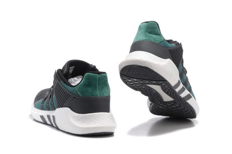Adidas EQT Support 93-17 черные с зеленым (39-44)
