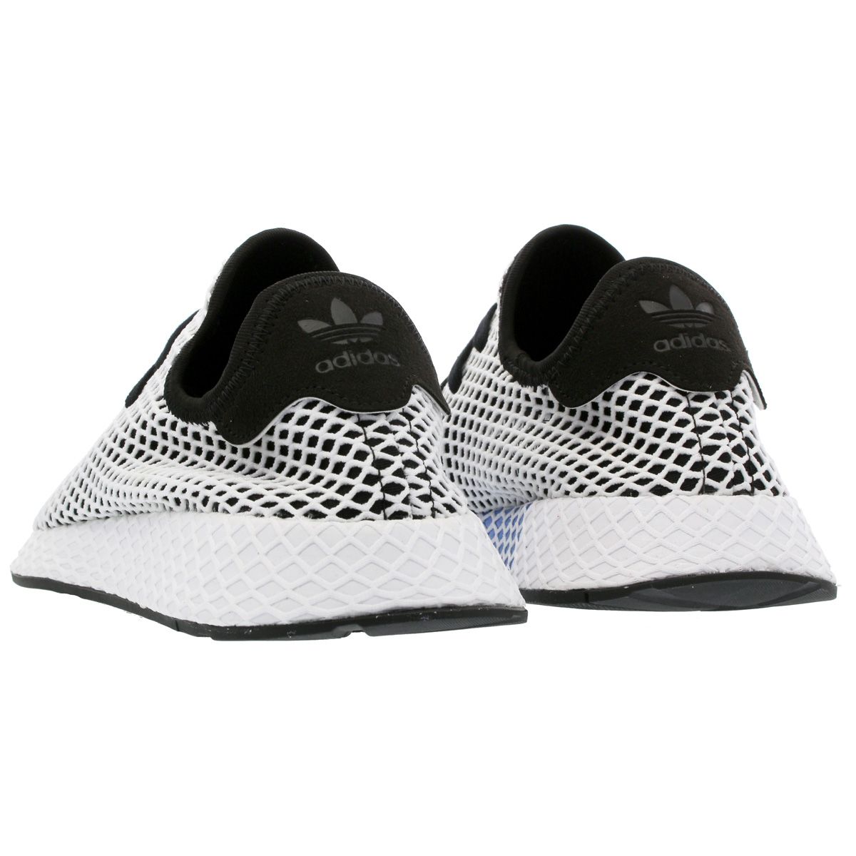 Adidas Deerupt Runner, белый, черный, текстиль, мужские, женские