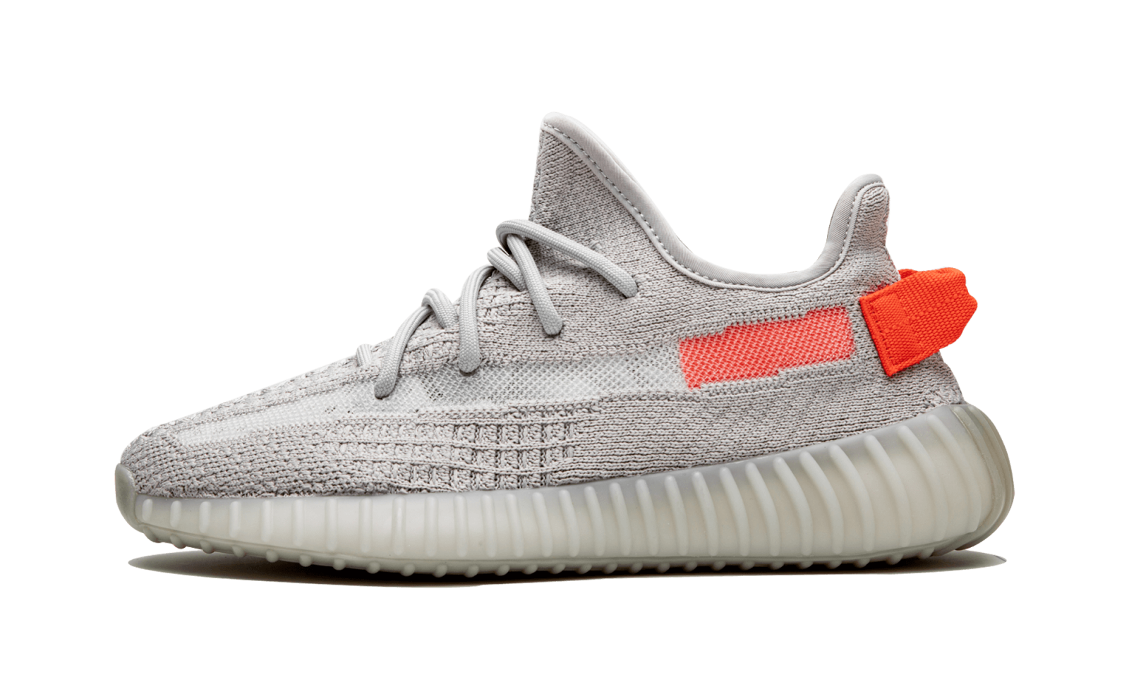 Adidas Yeezy Boost 350 V2 Tail Light, серый, оранжевый, текстиль, мужские, женские