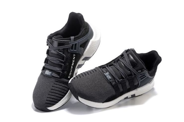 Adidas EQT Support 93-17 черные с серым (39-44)