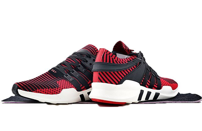 Adidas EQT Support ADV Primeknit красные с черным (39-43)