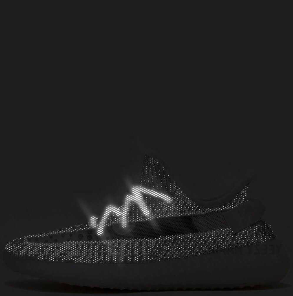 Adidas Yeezy Boost 350 V2 Static Black (Reflective)