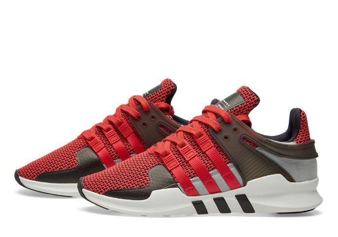 Adidas EQT Support Red/White, красный, белый, нейлон, мужские, женские